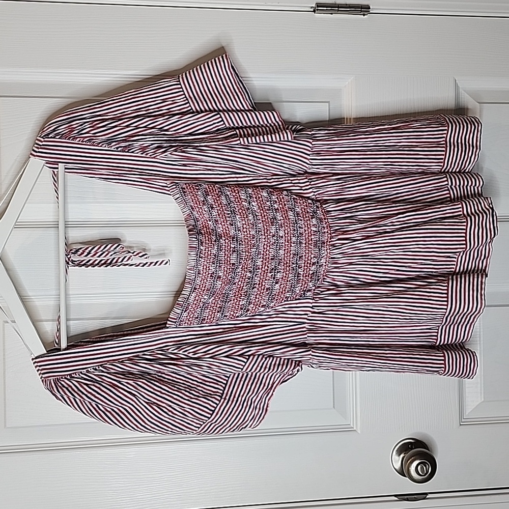 Old Navy Flutter Sleeve Top Square Neckline Empire Waist Women's Top Size 3X